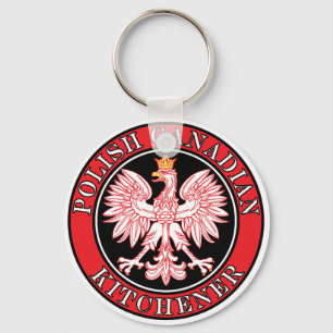 Kitchener Polish Canadian Eagle Keychain