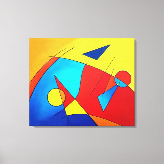 Kite Canvas Print (Front)