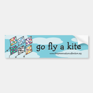 Kite Festival 2011 Go Fly a Kite Bumper Sticker