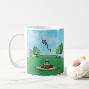 Kite Flying design Coffee Mug