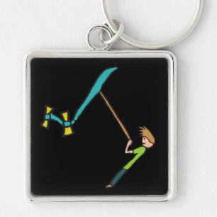 Kite Flying Keychain