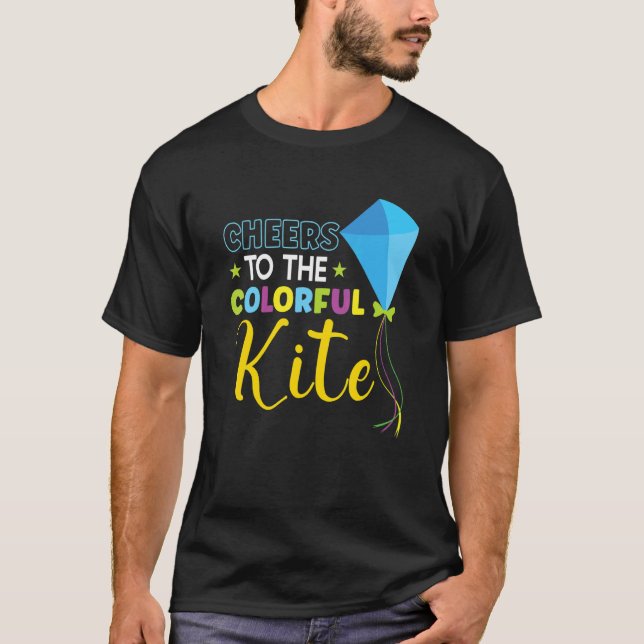 Kite Flying Kite Fan For Fite Flying  1 T-Shirt (Front)