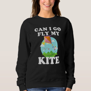 Kite Flying Outdoors Hobby For Adults & Children   Sweatshirt