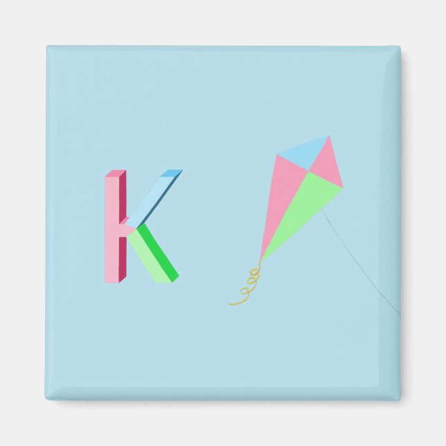 Kite Fridge Magnet (Front)