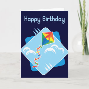 Kite Fun Birthday Card