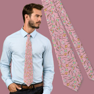 Kite Icons Pattern Tie
