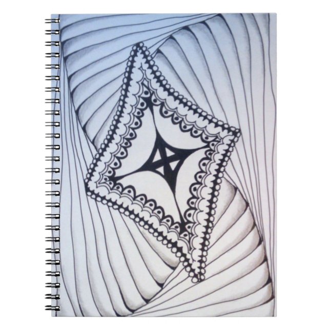 Kite in the Wind Doodle Notebook (Front)