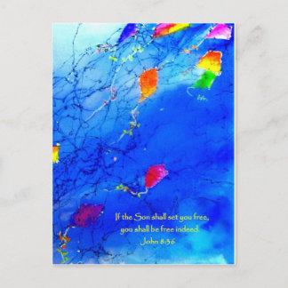 Kite Sky Postcard