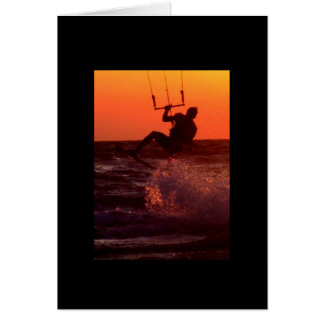 Kite Surfer sur St. Pete Beach Carte postale
