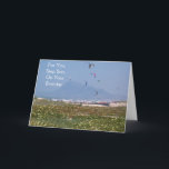 Kite Surfers Step Son Birthday Card<br><div class="desc">Greeting card kite surfers step son birthday card for a step son that you can customise with any text of your choice. Should you require any help with customising then contact us through the link on this page. Kite surfing step son birthday card</div>