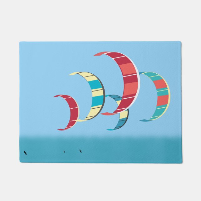 Kite Surfing Doormat (Front)