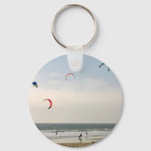Kite Surfing Keychain