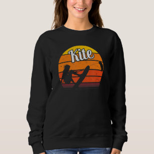 Kite Surfing Kite Board Surfer Water Sports Beach Sweatshirt