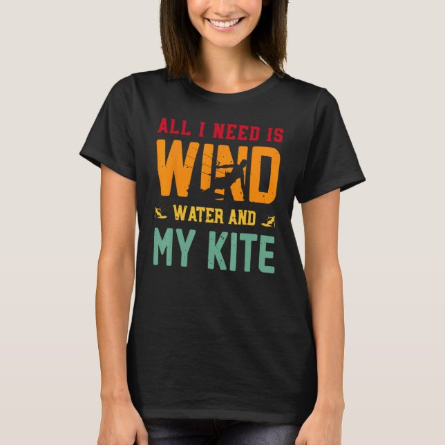 Kite Surfing T-Shirt (Front)