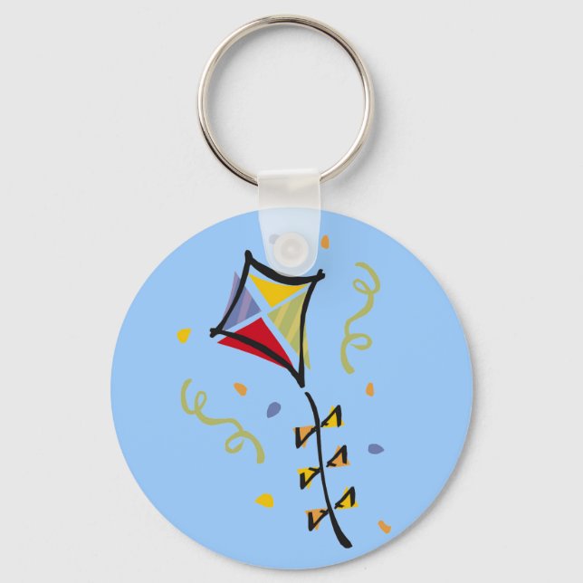 Kite Tshirts and Gifts Keychain (Front)
