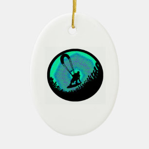 KITEBOARD EVENTS HORIZONS CERAMIC ORNAMENT