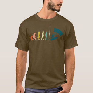 Kiteboarder Evolution Water Sports Gift Kiteboardi T-Shirt