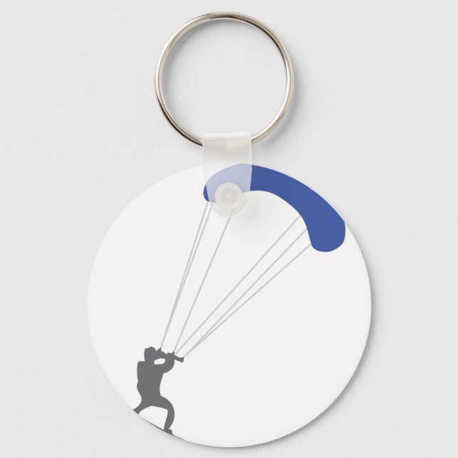 Kiteboarder Keychain (Front)