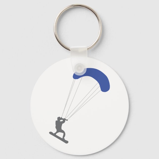 Kiteboarder Keychain (Front)