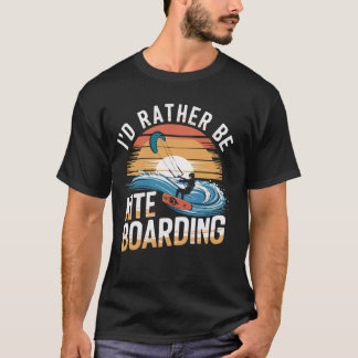 Kiteboarding Kitesurfer Kite Boarding Kitesurfing T-Shirt