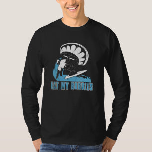 Kiteboarding Kitesurfing Beach Kiteboarder  Eat My T-Shirt