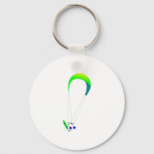 Kiteboarding - Kitesurfing Keychain