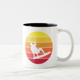 Kiteboarding Two-Tone Coffee Mug