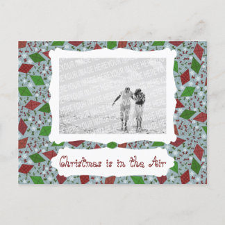 Kites de Noël, carte postale photo