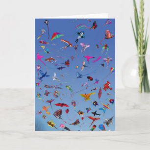 Kites Kites Kites In the Sky Card