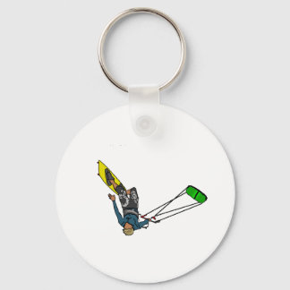 kitesurfer keychain