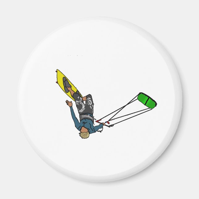 kitesurfer magnet (Front)