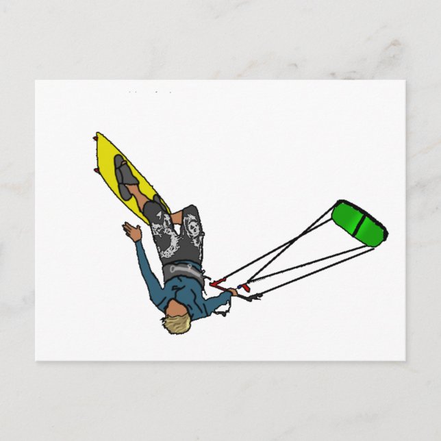 kitesurfer postcard (Front)