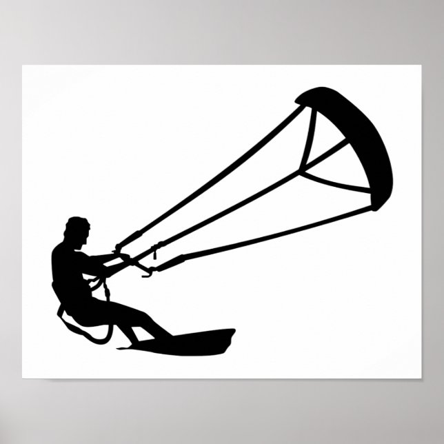 Kitesurfer Poster (Front)