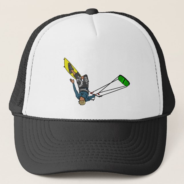 kitesurfer trucker hat (Front)