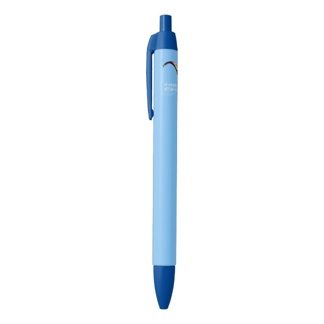 Kitesurfing Black Ink Pen (Top (Vertical))