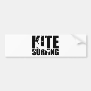 Kitesurfing Bumper Sticker