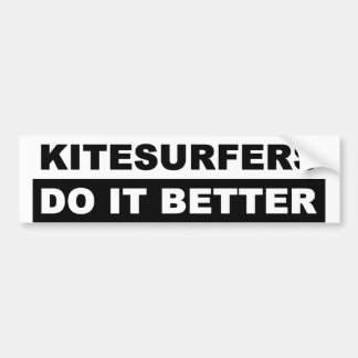 KITESURFING BUMPER STICKERS