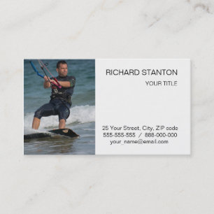 Kitesurfing Business Card