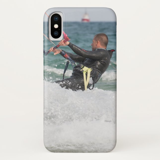 Kitesurfing Case-Mate iPhone Case (Back)