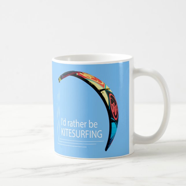 Kitesurfing Coffee Mug (Right)