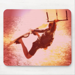 Kitesurfing Grab Mouse Pad
