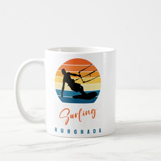 Kitesurfing Hurghada Coffee Mug (Left)