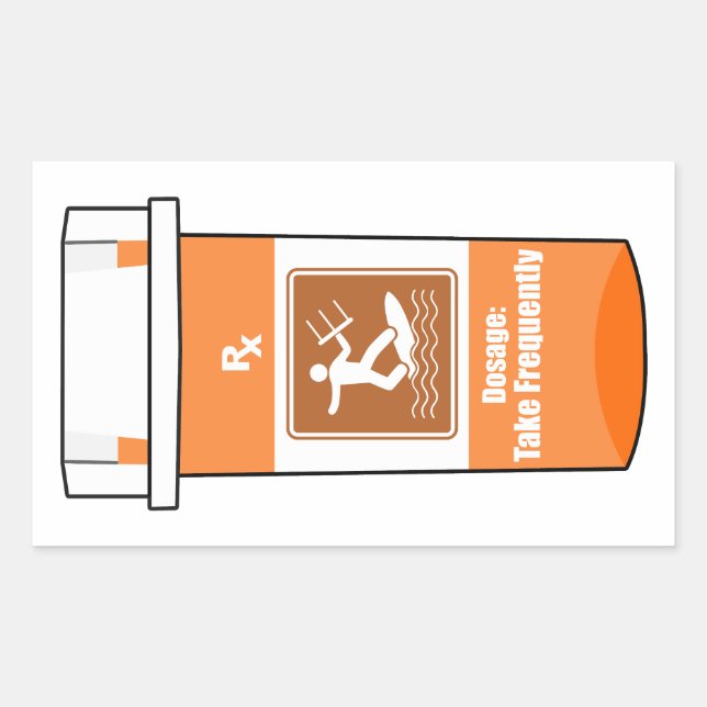 Kitesurfing Is My Drug Sticker (Front)