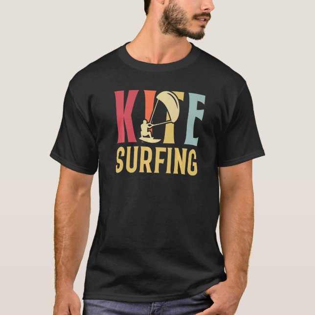 Kitesurfing Is My Therapy Kitesurfing T-Shirt (Front)