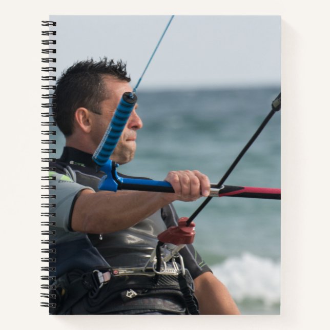 Kitesurfing Notebook (Front)