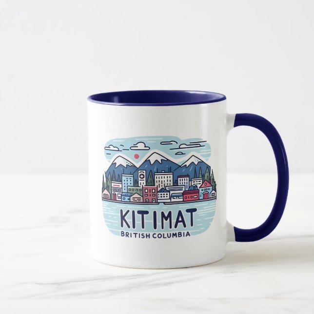 Kitimat BC Canada  Mug (Right)