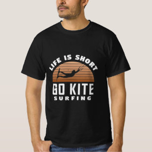 Kiting Kitesurfing Surf Kite Surfer Kite Surfing T-Shirt