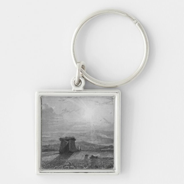 Kits Cot House Keychain (Front)