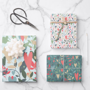 Kitsch Hearts Gift Wrap