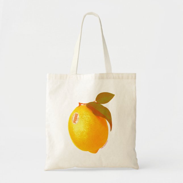 Kitschen Fatty Lemon Tote Bag (Front)